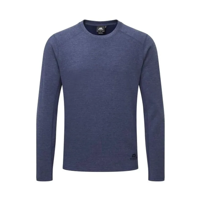 Mountain Equipment Mens Fornax Long Sleeved Sweat Medieval Blue